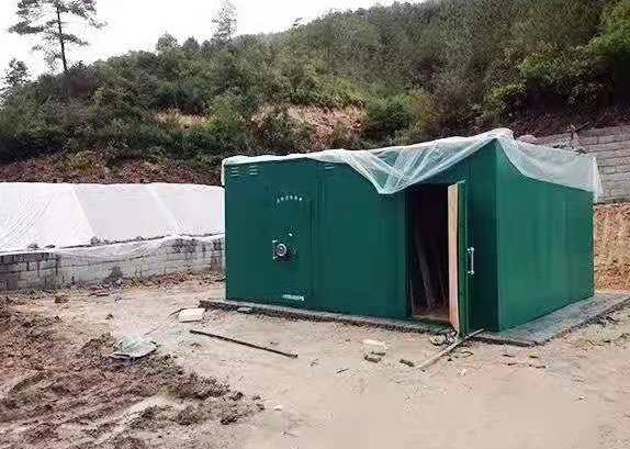 农安露天如何存放爆破线放炮线等爆破器材？